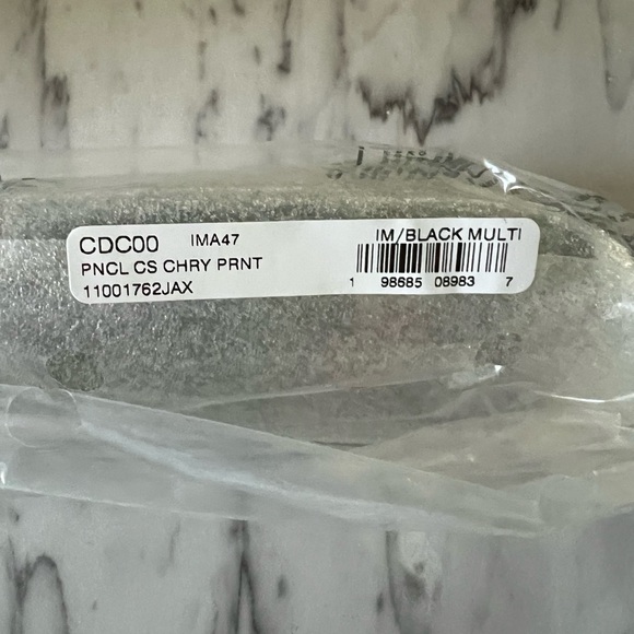 Coach Pencil Case with Cherry Print NWT - Picture 5 of 5